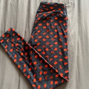 🎃 LuLaRoe Halloween Leggings size OS NWOT